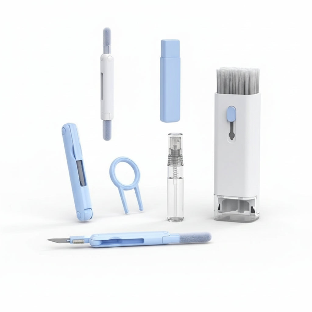 7-in-1 Cleaning Kit – All-in-One Tool for AirPods, Phones & Laptop Care