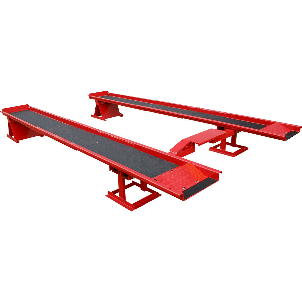 PAIR Car Lifting Ramp - 3 Tonne Capacity - 430mm Max Height - Vehicle Servicing Loops