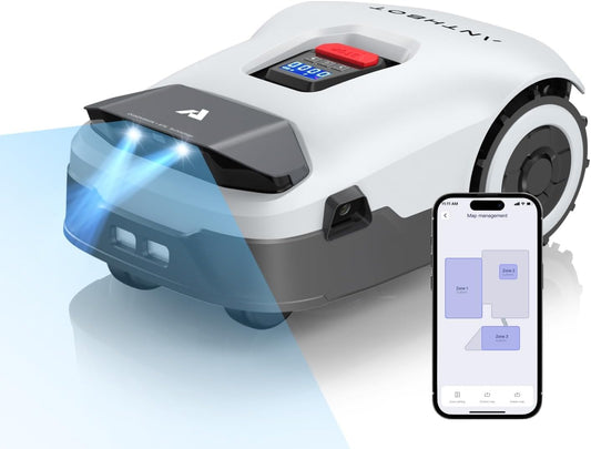 ANTHBOT Genie600 Robot Lawn Mower — Wire-Free, RTK + 4-Eye Vision, up to 900 m²