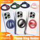 Magnetic Phone Ring Holder – 360° Rotating Grip & Stand for Smartphones