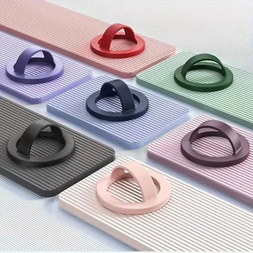 Magnetic Phone Ring Holder – 360° Rotating Grip & Stand for Smartphones