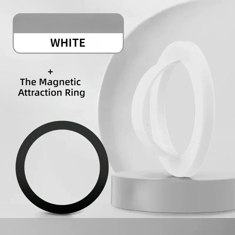Magnetic Phone Ring Holder – 360° Rotating Grip & Stand for Smartphones